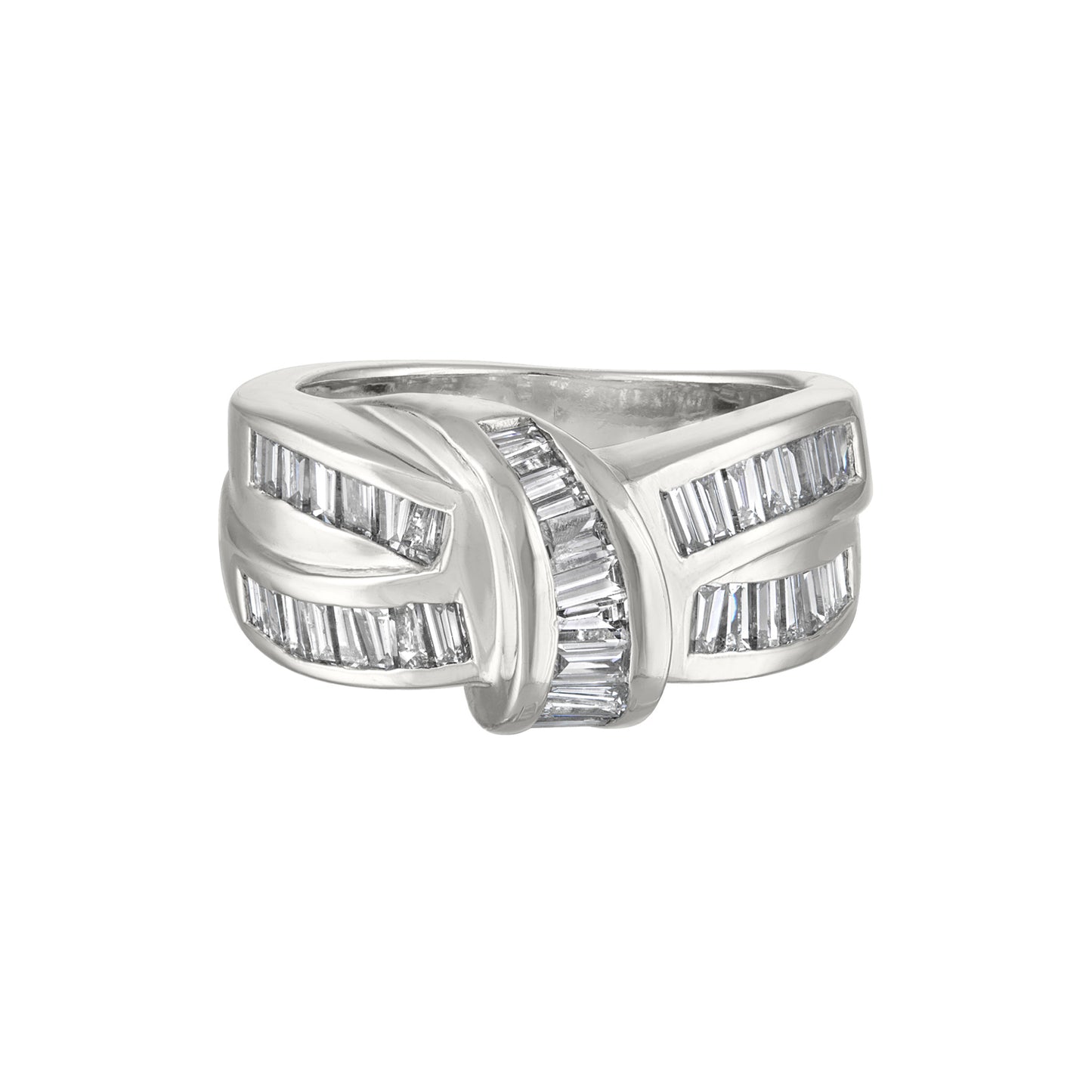 VINTAGE RIBBON 14K DIAMOND RING