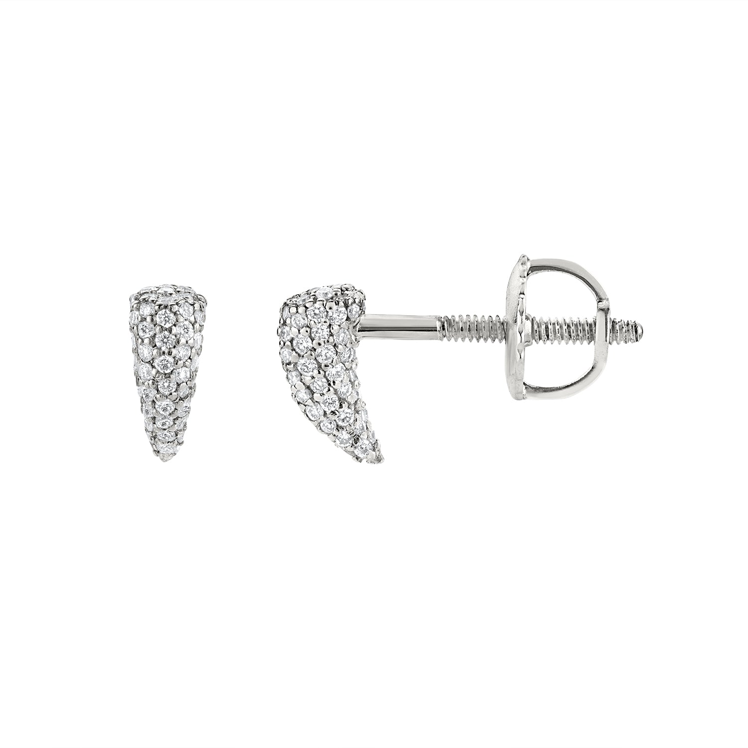 PAVÉ SLIP BACK STUDS
