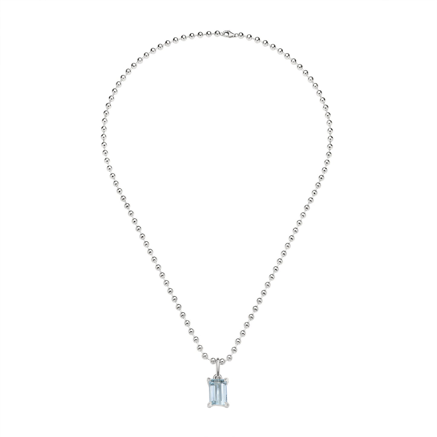 OLD TRICKS TOPAZ PENDANT - 24" 5MM BALL CHAIN
