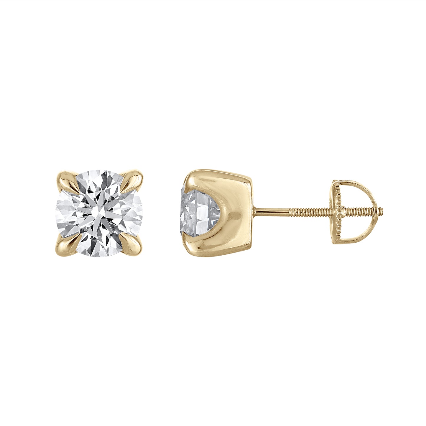 OLD TRICKS LAB DIAMOND STUDS