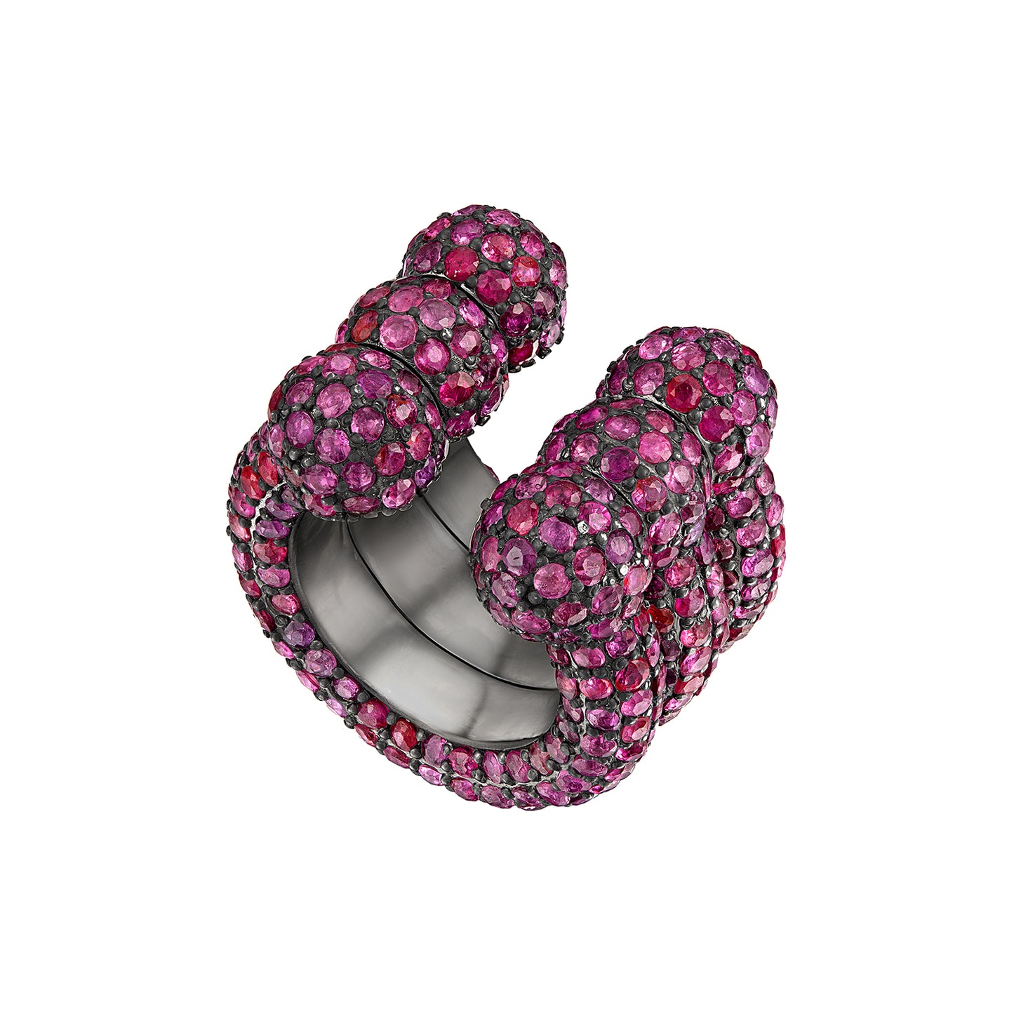 MISMATCH RUBY ALICE X3 RING