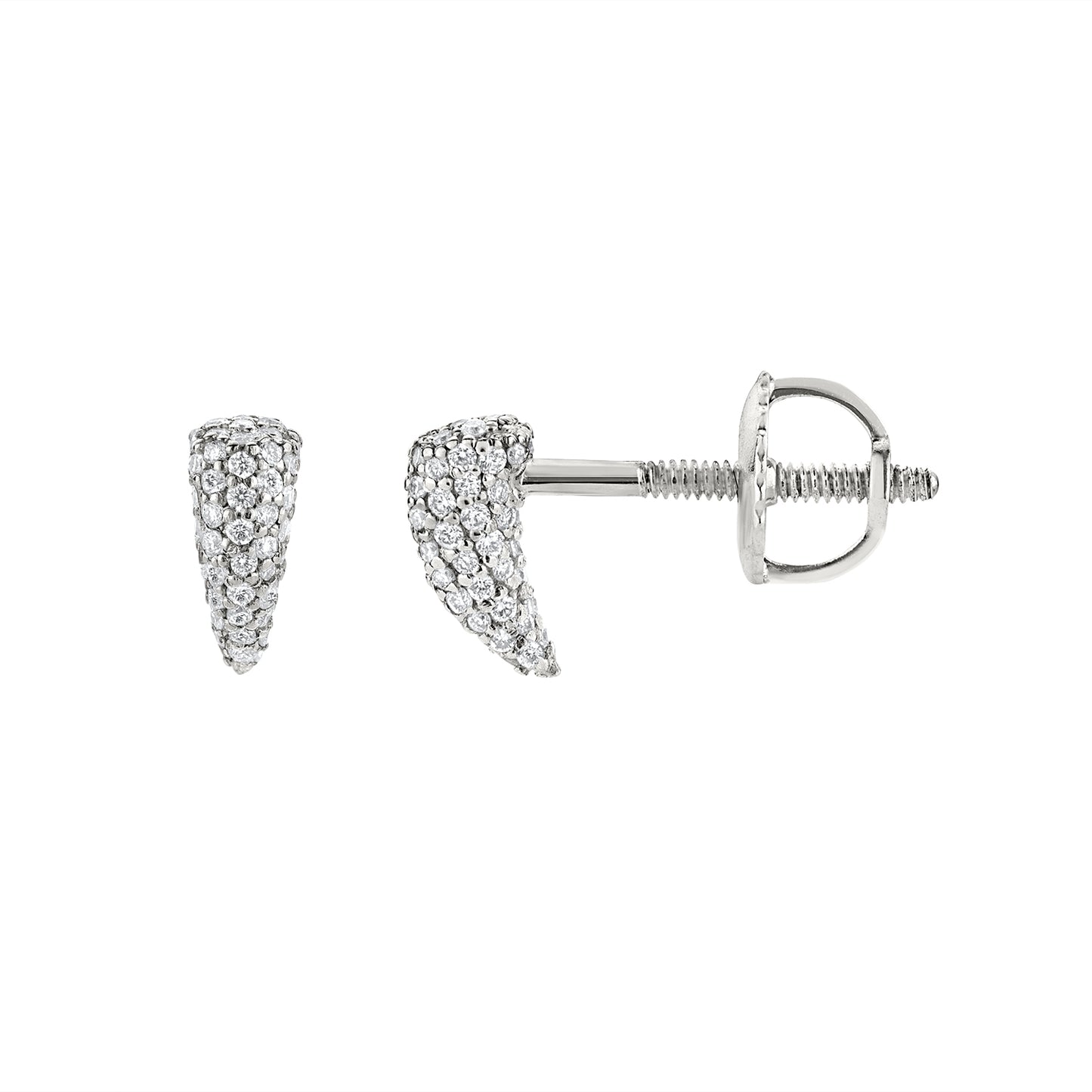 PAVÉ SLIP BACK STUDS