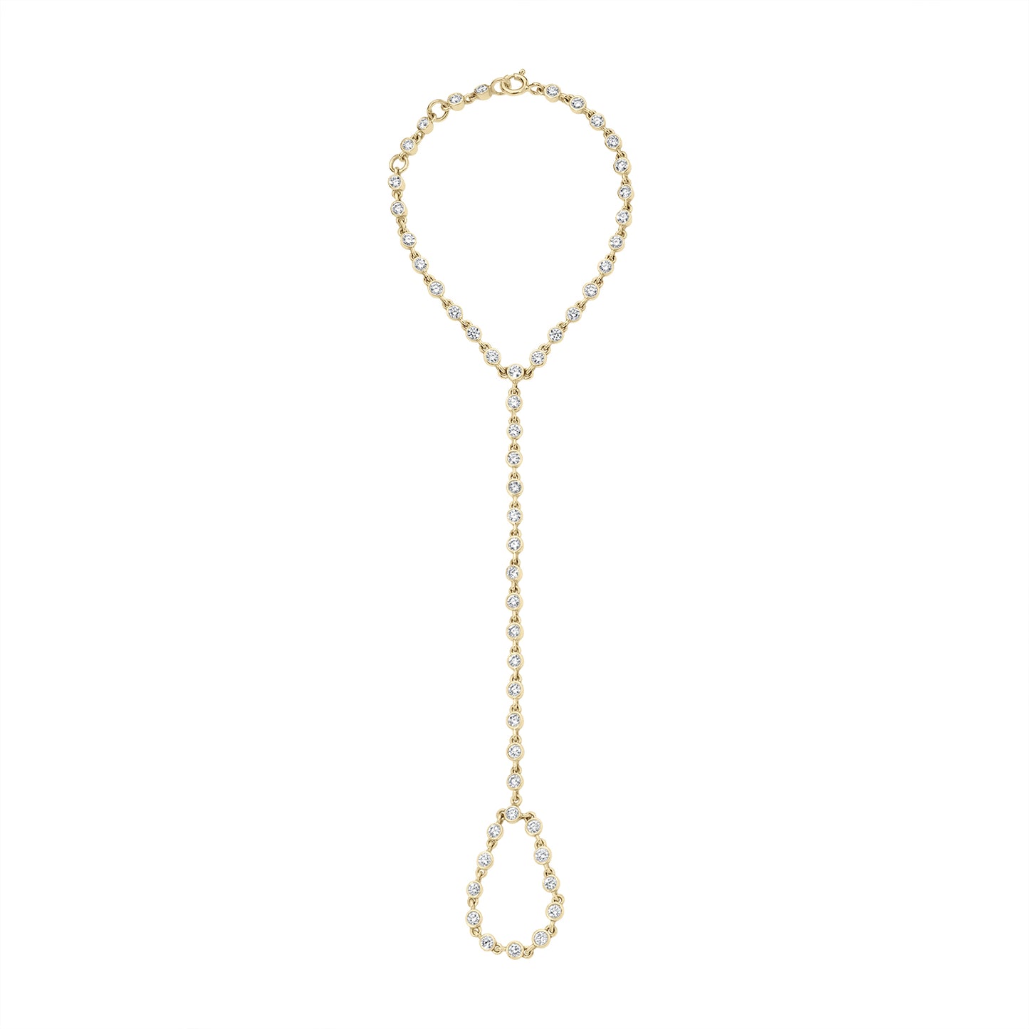 MILES BEZEL HAND CHAIN