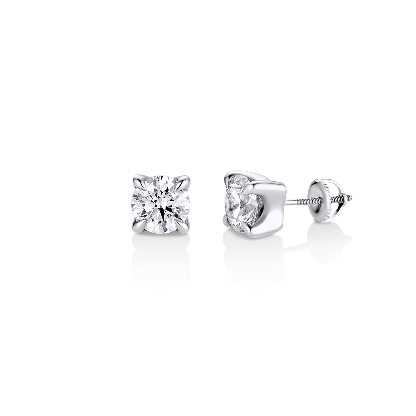 OLD TRICKS LAB DIAMOND STUDS