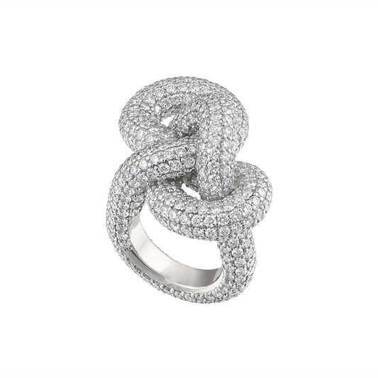 PAVÉ RIOT RING