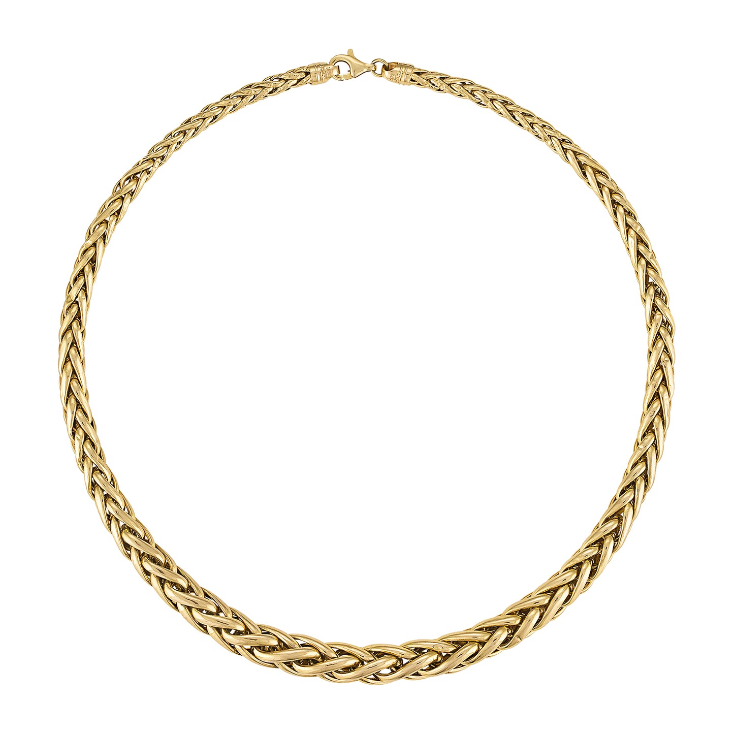 VITNAGE 14K BRAIDED NECKLACE